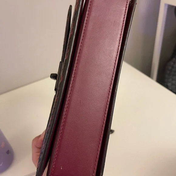 Coach Hutton in Leather/Snakeskin - Picture 5 of 9